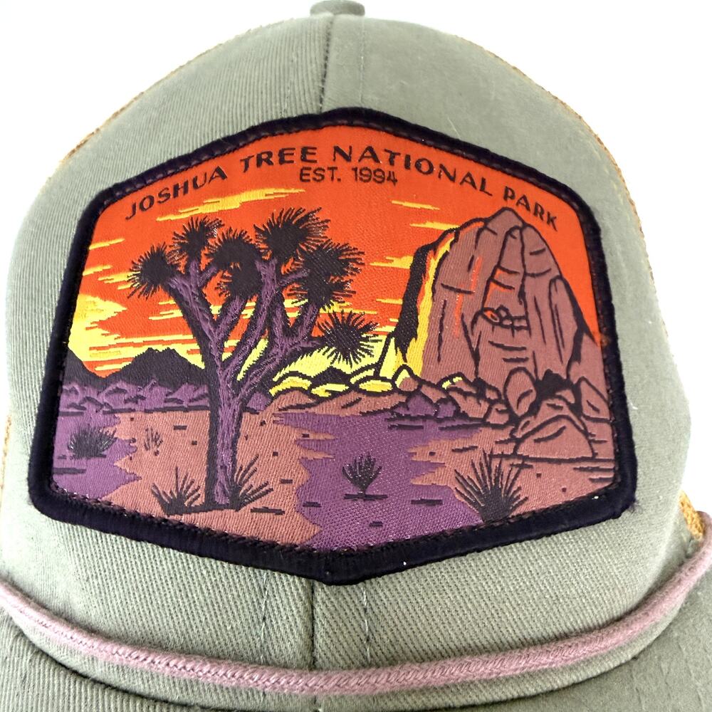 Sendero Provisions Joshua Tree National Park Trucker Hat Rope Snapback